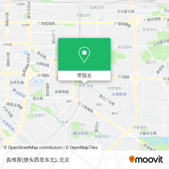 真维斯(垡头西里东北)地图