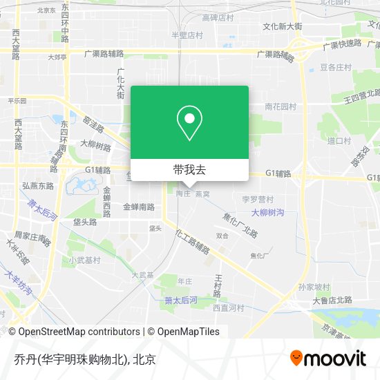 乔丹(华宇明珠购物北)地图