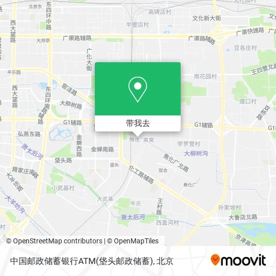 中国邮政储蓄银行ATM(垡头邮政储蓄)地图