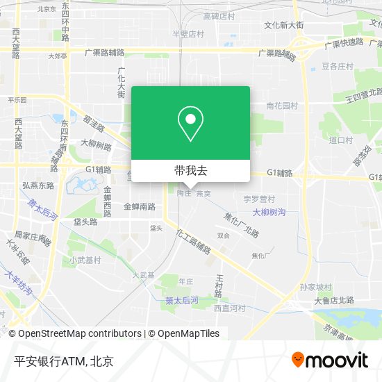 平安银行ATM地图