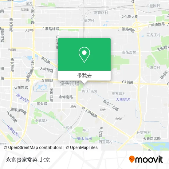 永富贵家常菜地图