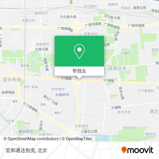 宏和通达别克地图