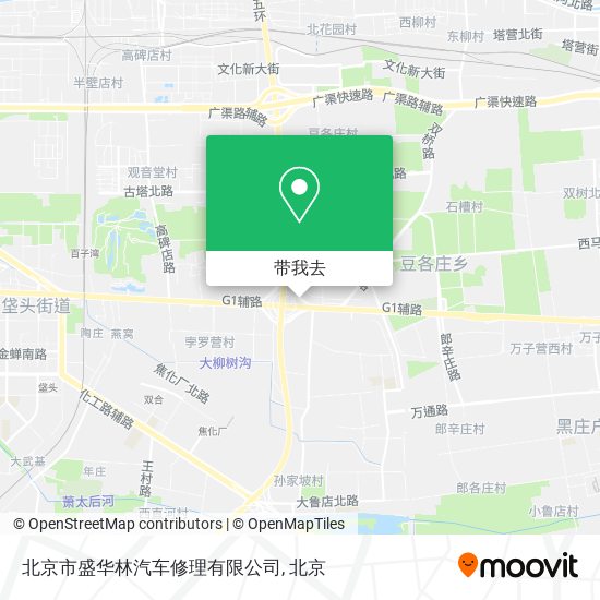 北京市盛华林汽车修理有限公司地图