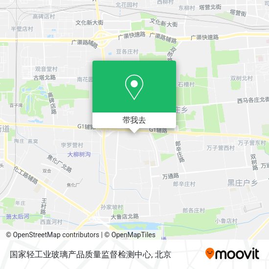 国家轻工业玻璃产品质量监督检测中心地图