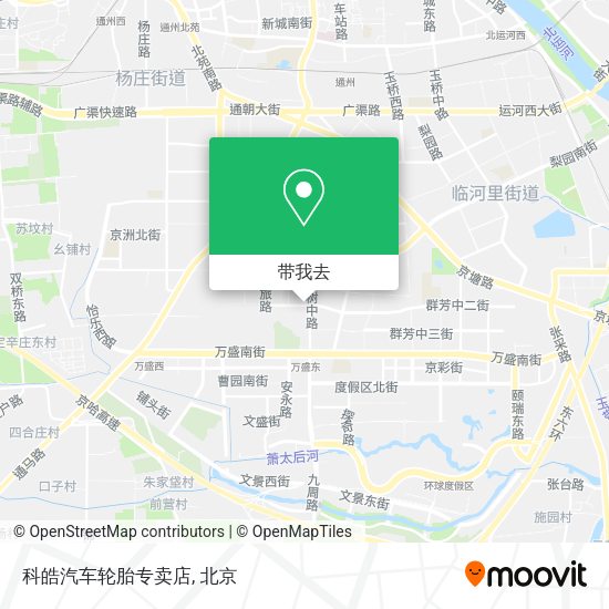 科皓汽车轮胎专卖店地图