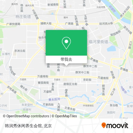 韩润秀休闲养生会馆地图