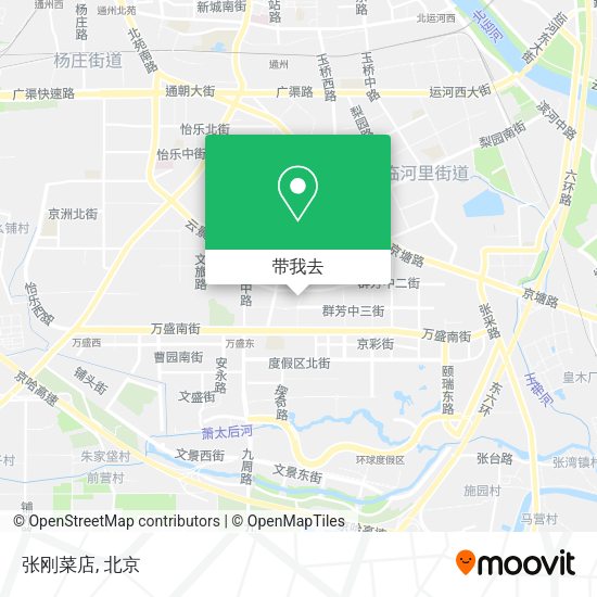 张刚菜店地图