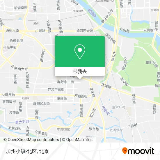 加州小镇-北区地图