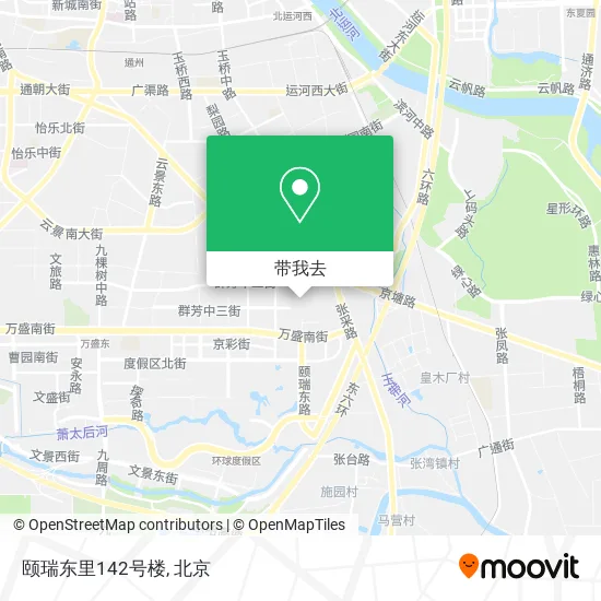 颐瑞东里142号楼地图