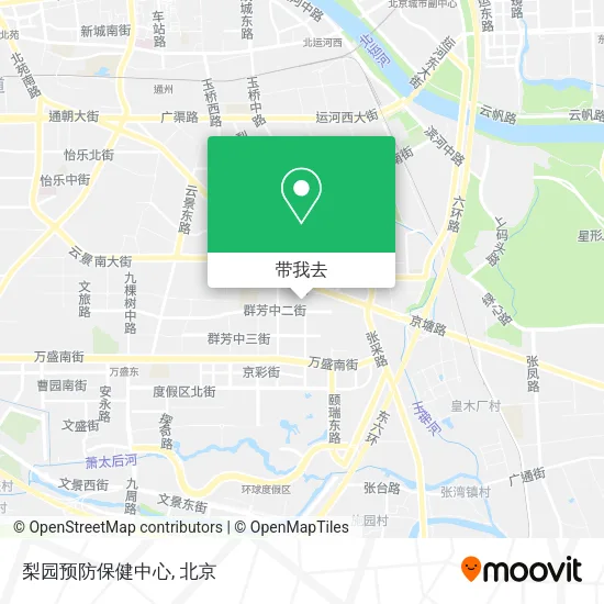 梨园预防保健中心地图