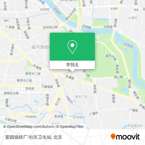 梨园镇砖厂-社区卫生站地图