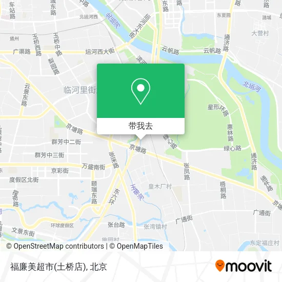 福廉美超市(土桥店)地图
