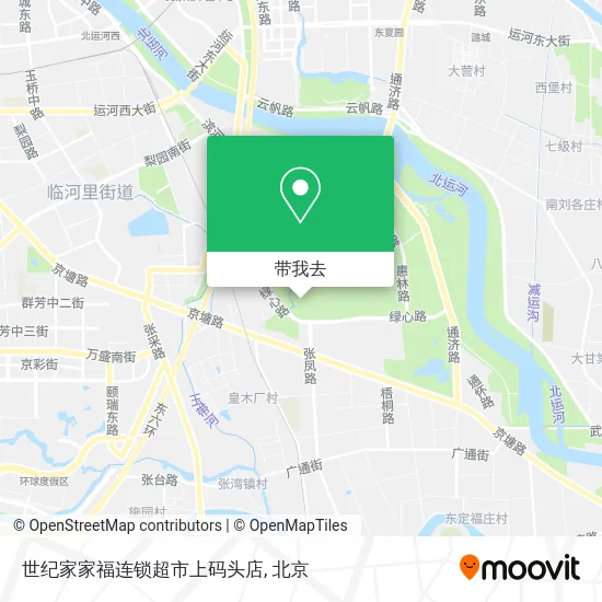 世纪家家福连锁超市上码头店地图