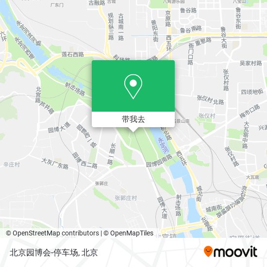 北京园博会-停车场地图