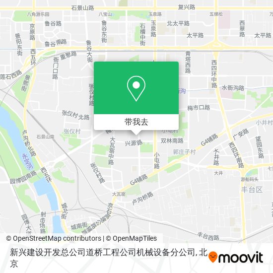新兴建设开发总公司道桥工程公司机械设备分公司地图