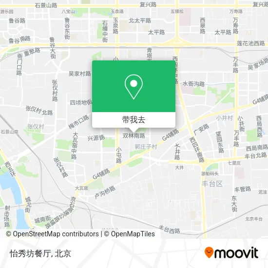 怡秀坊餐厅地图