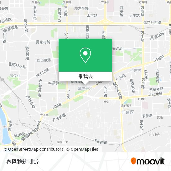 春风雅筑地图