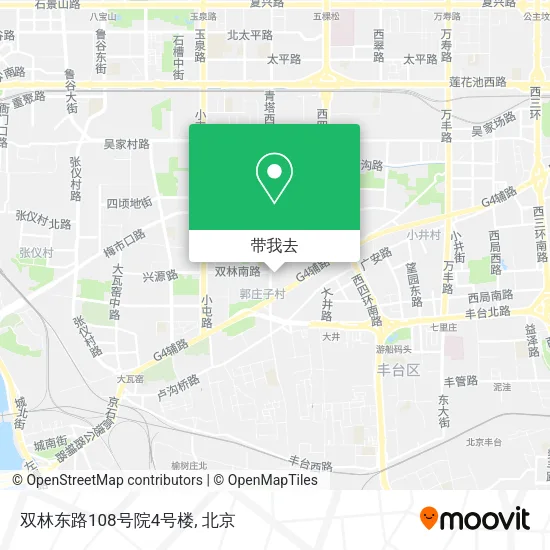 双林东路108号院4号楼地图