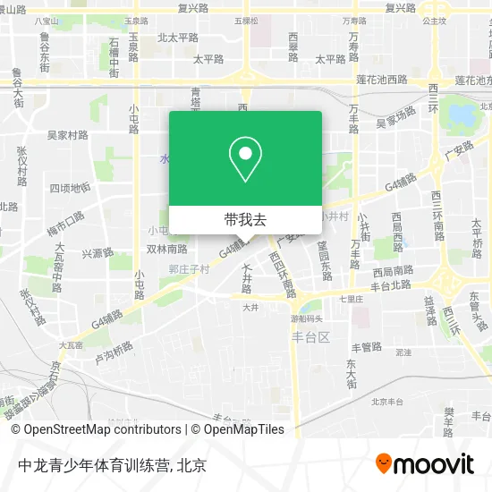 中龙青少年体育训练营地图