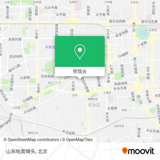 山东呛面馒头地图