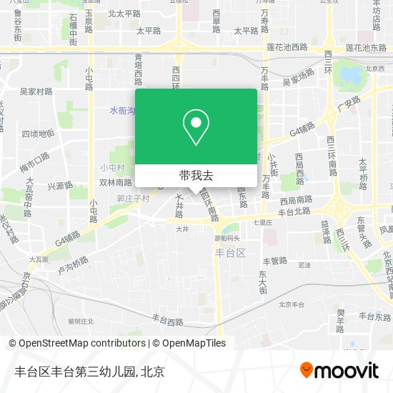 丰台区丰台第三幼儿园地图