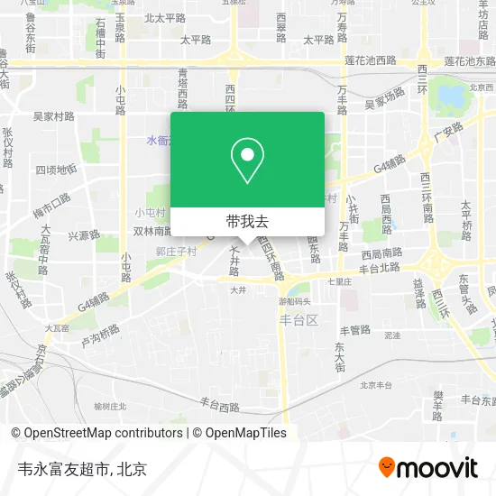 韦永富友超市地图