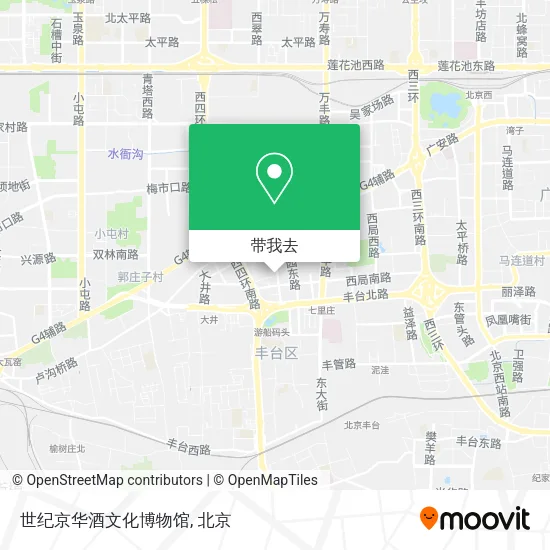 世纪京华酒文化博物馆地图