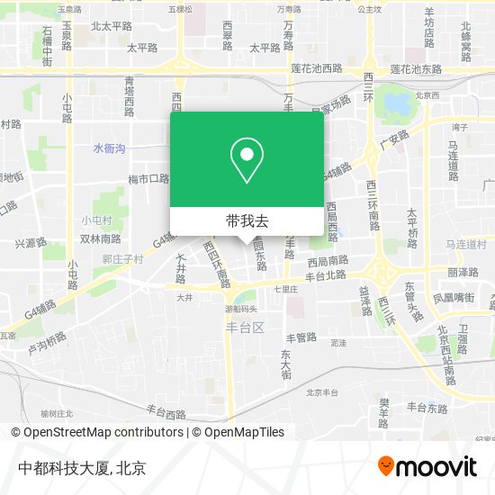 中都科技大厦地图