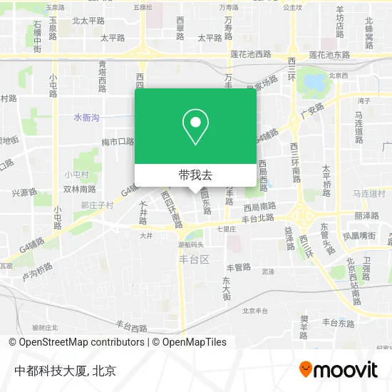 中都科技大厦地图