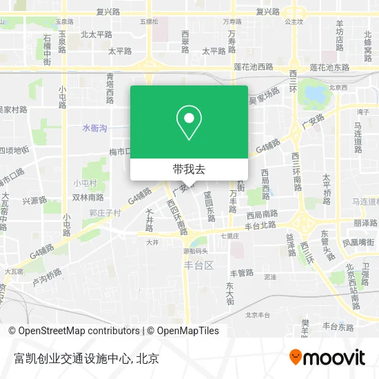 富凯创业交通设施中心地图