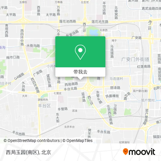 西局玉园(南区)地图