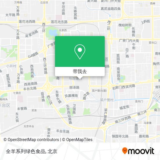 全羊系列绿色食品地图
