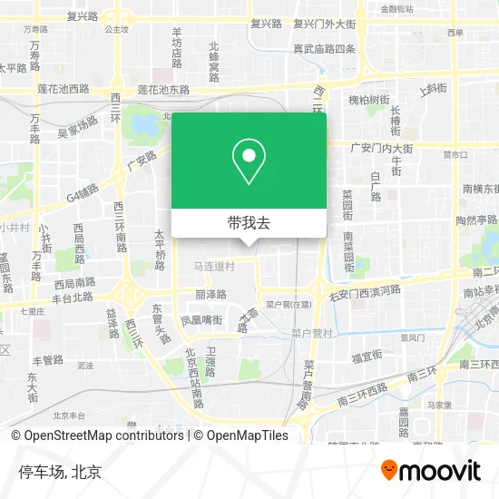 停车场地图