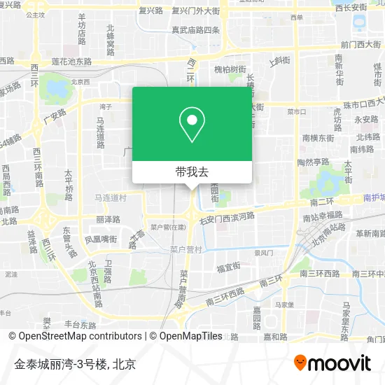 金泰城丽湾-3号楼地图