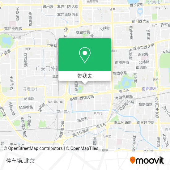 停车场地图