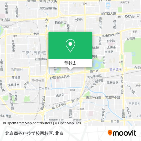 北京商务科技学校西校区地图