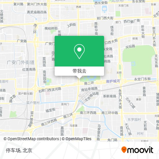 停车场地图