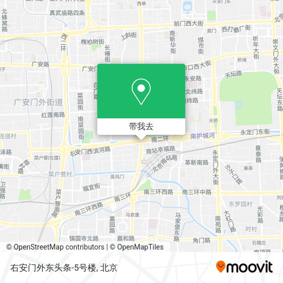 右安门外东头条-5号楼地图