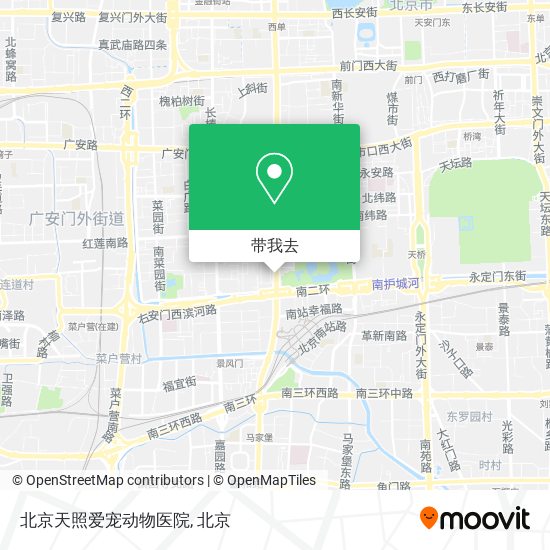北京天照爱宠动物医院地图