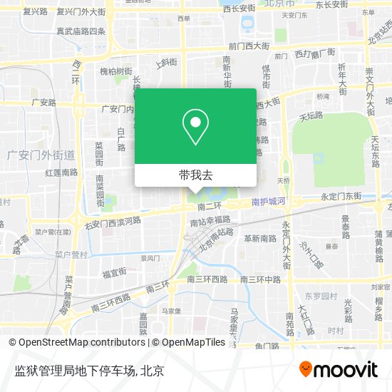 监狱管理局地下停车场地图