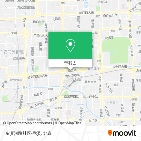 东滨河路社区-党委地图