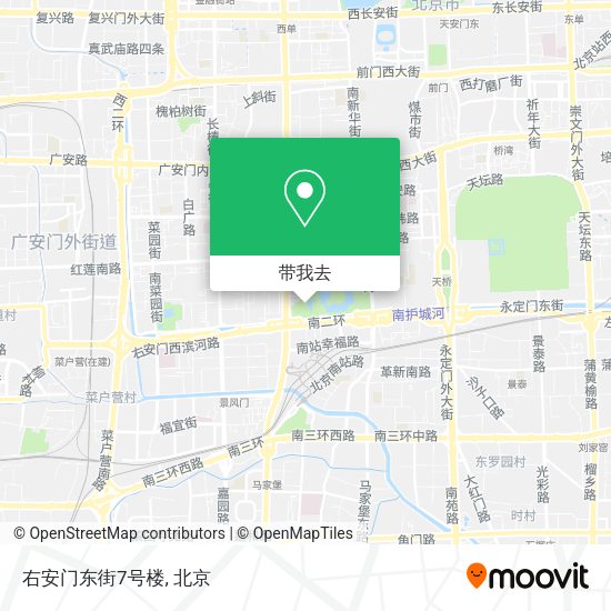 右安门东街7号楼地图
