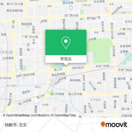 独醒亭地图