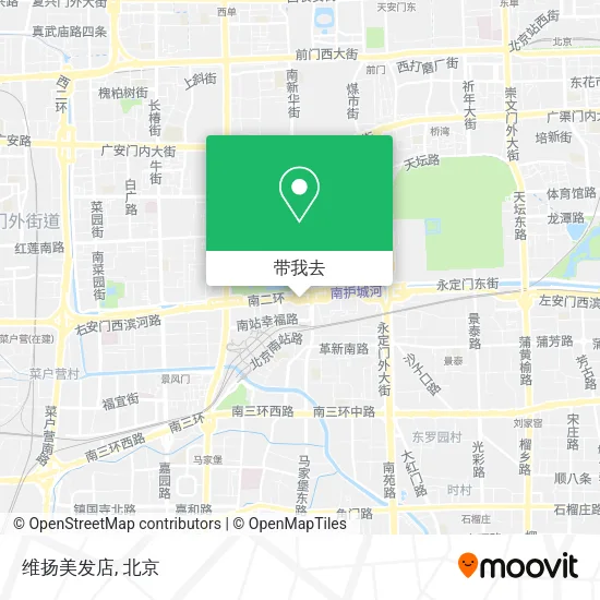 维扬美发店地图