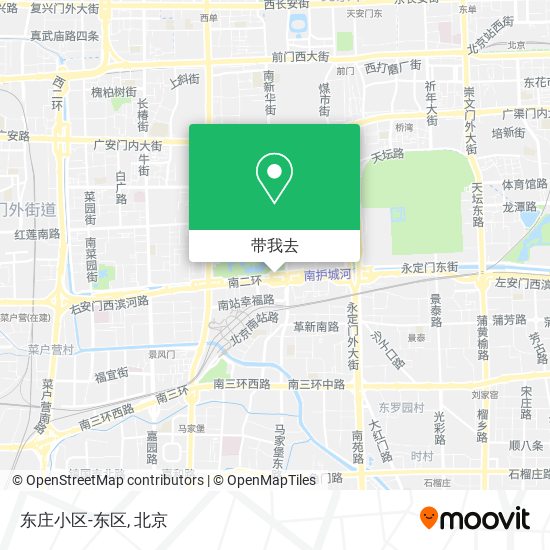 东庄小区-东区地图