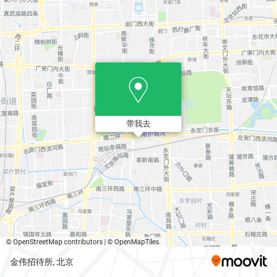 金伟招待所地图