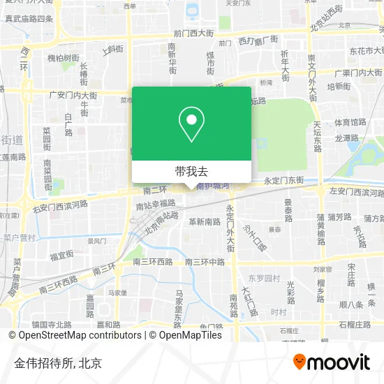 金伟招待所地图