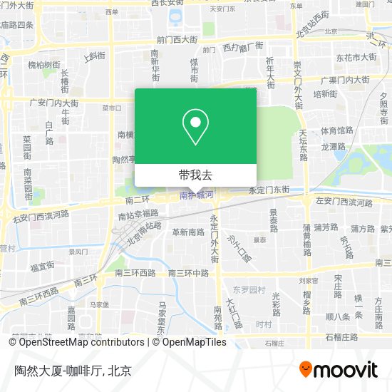 陶然大厦-咖啡厅地图