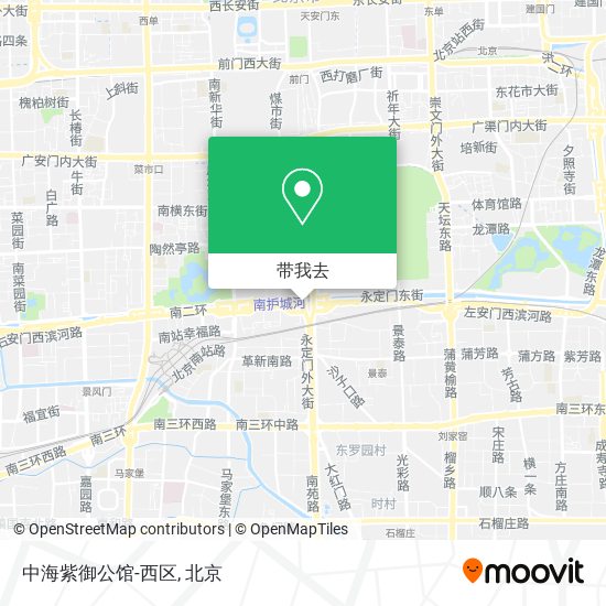 中海紫御公馆-西区地图