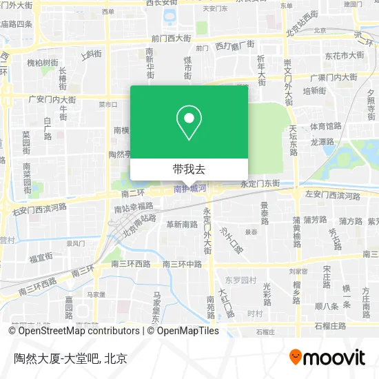 陶然大厦-大堂吧地图